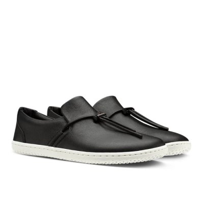 Vivobarefoot Women's Ra Slip on Casual Shoes - Black USA [SHP694032]